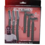 Wholesale - 6pc Men's Shaving Razor Set C/P 72, UPC: 769898052569